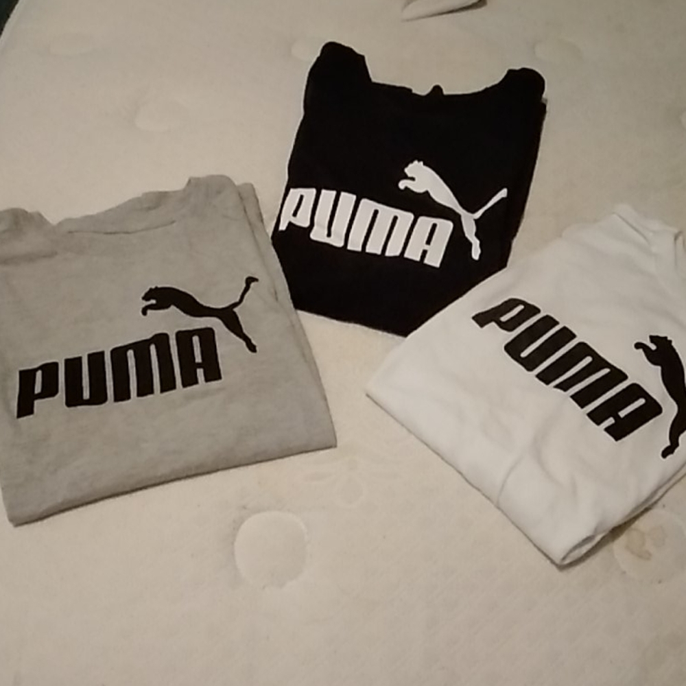 3 puma shirts